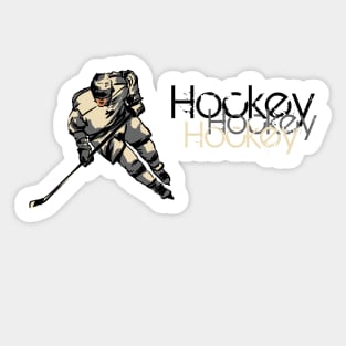 Hockey Sticker